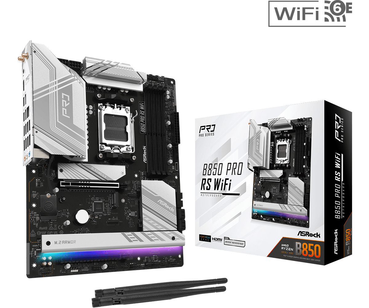 Płyta główna ASRock B850 PRO RS WIFI AM5