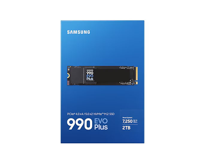 Dysk Samsung SSD 990 Evo PLUS MZ-V9S2T0BW 2TB M.2 PCIe NVMe