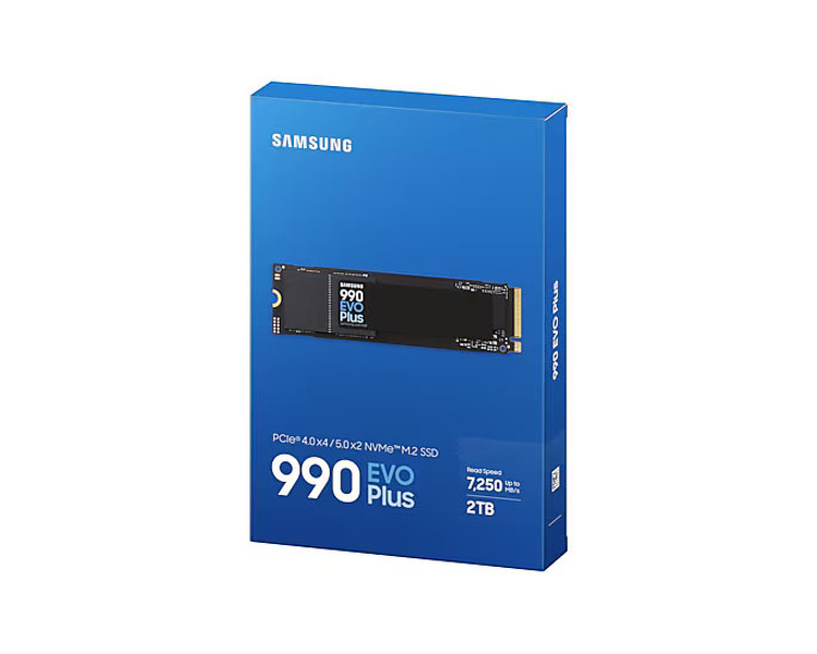 Zdjęcie produktu: Dysk Samsung SSD 990 Evo PLUS MZ-V9S2T0BW 2TB M.2 PCIe NVMe