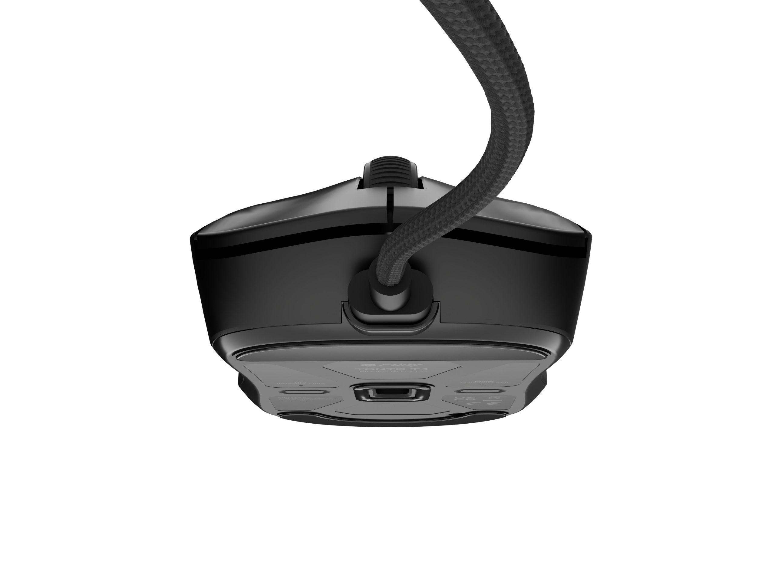 Mysz przewodowa gamingowa FURY TANTO T4 12000DPI RGB programowalna - czarna