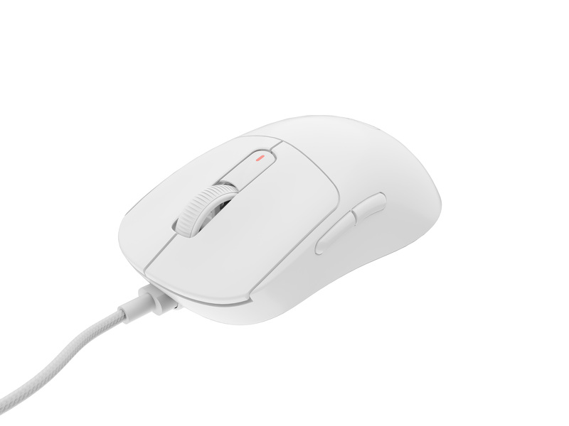 Zdjęcie produktu: Mysz przewodowa gamingowa FURY TANTO T4 12000DPI RGB programowalna - biała