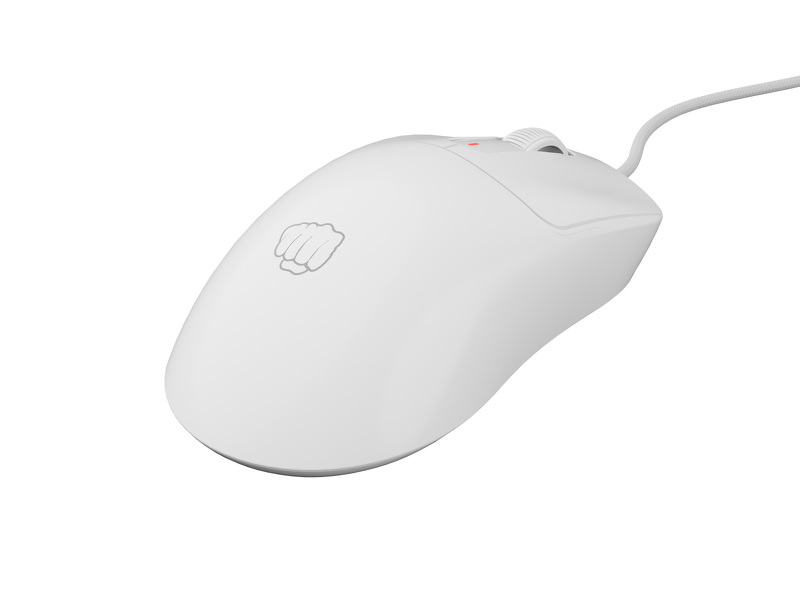 Zdjęcie produktu: Mysz przewodowa gamingowa FURY TANTO T4 12000DPI RGB programowalna - biała