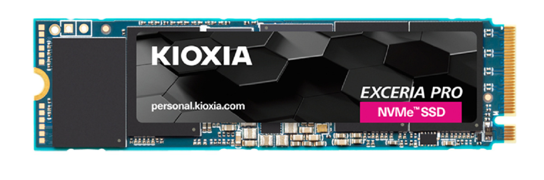 Zdjęcie produktu: Dysk SSD KIOXIA EXCERIA PRO 2TB PCIe Gen4x4 NVMe (7300/6400 MB/s) 2280-S2-M