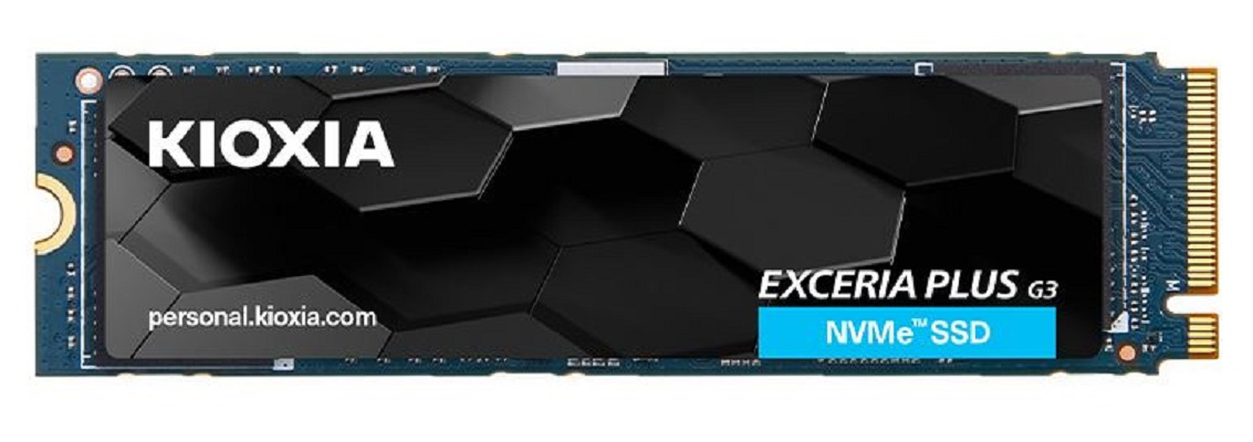 Dysk SSD KIOXIA EXCERIA PLUS G3 2TB M.2 PCIe Gen4x4 NVMe (5000/3900 Mb/s) 2280