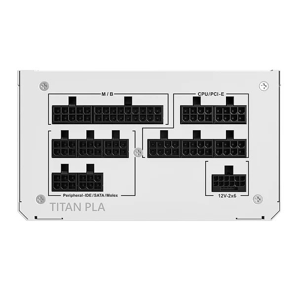 Zdjęcie produktu: Zasilacz komputerowy Montech Titan PLA 1200W Zdjęcie produktu: Zasilacz komputerowy Montech Titan PLA 1200W