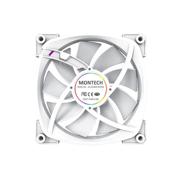 Wentylator do obudowy Montech AX120 PWM White 120mm