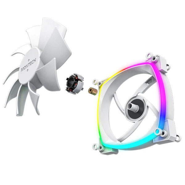 Zdjęcie produktu: Wentylator do obudowy Montech AX120 PWM White 120mm