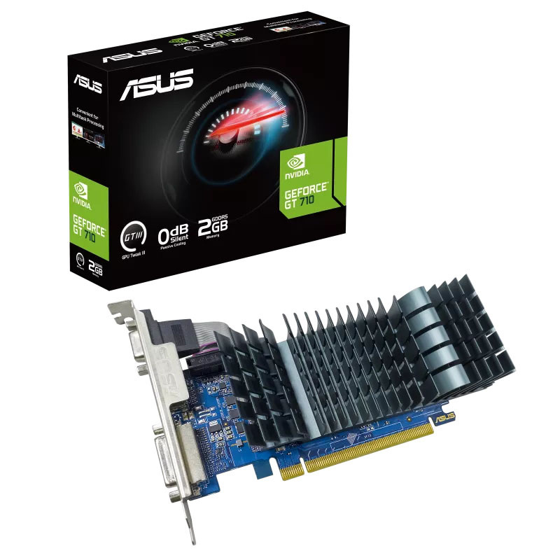 Asus GeForce GT 710 EVO 2GB GDDR5 GT710-SL-2GD5-BRK-EVO