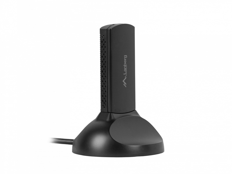 Zdjęcie produktu: Bezprzewodowa karta sieciowa USB 3.0 Lanberg NC-3000 AX3000