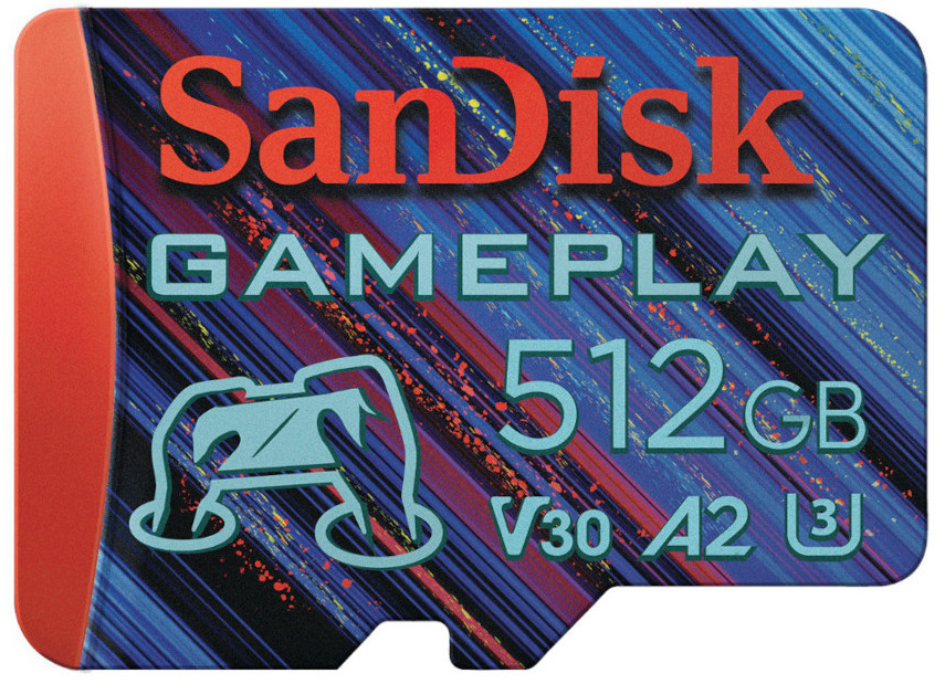 Karta SanDisk GamePlay microSDXC 512GB 190/130 MB/s