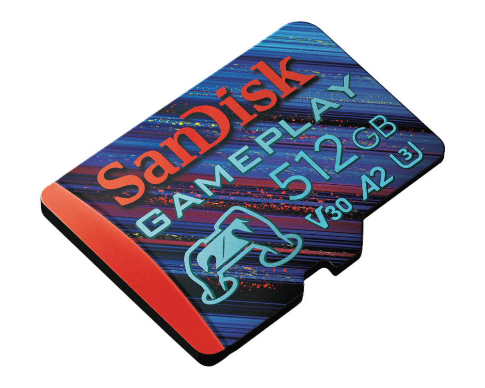 Karta SanDisk GamePlay microSDXC 512GB 190/130 MB/s