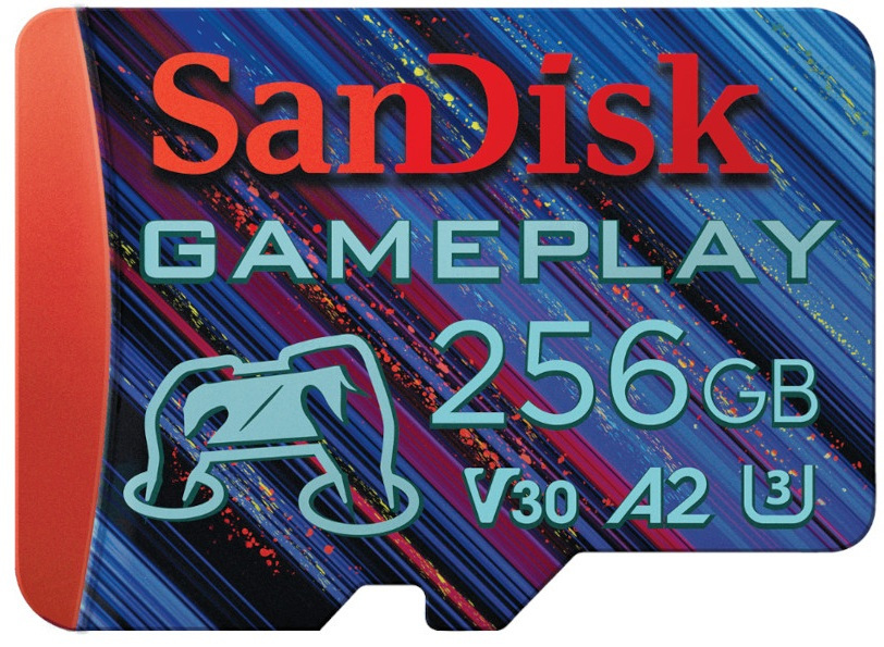 Karta SanDisk GamePlay microSDXC 256GB 190/130 MB/s