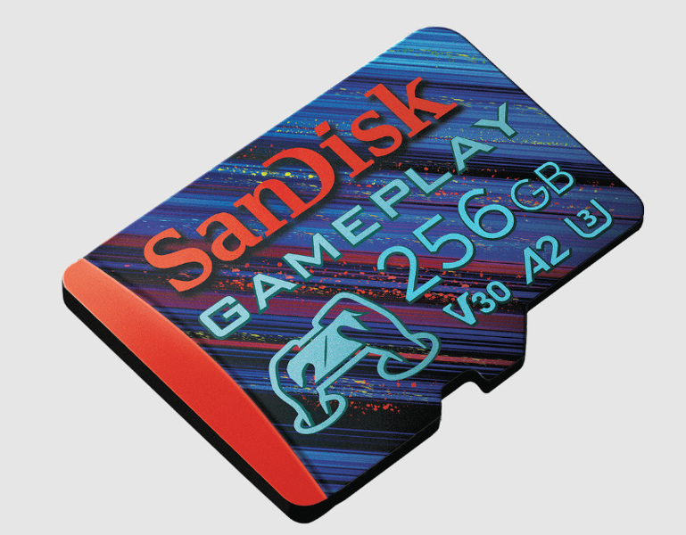 Zdjęcie produktu: Karta SanDisk GamePlay microSDXC 256GB 190/130 MB/s