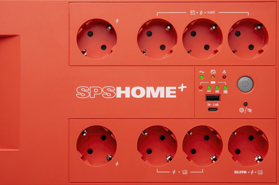 Zdjęcie produktu: UPS Salicru SPS 1000 HOME+ Red 1000VA 600W