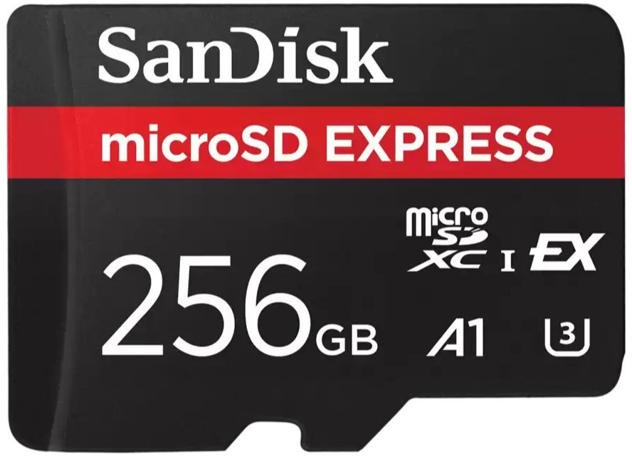 Karta SanDisk EXPRESS microSDXC 256GB 880/650 MB/s EX C10 U3 UHS-I (SDSQXFN-256G-GN4NN)