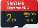Miniatura zdjęcia: Karta SanDisk Extreme PRO microSDXC 2TB 250/150 MB/s Miniatura zdjęcia: Karta SanDisk Extreme PRO microSDXC 2TB 250/150 MB/s