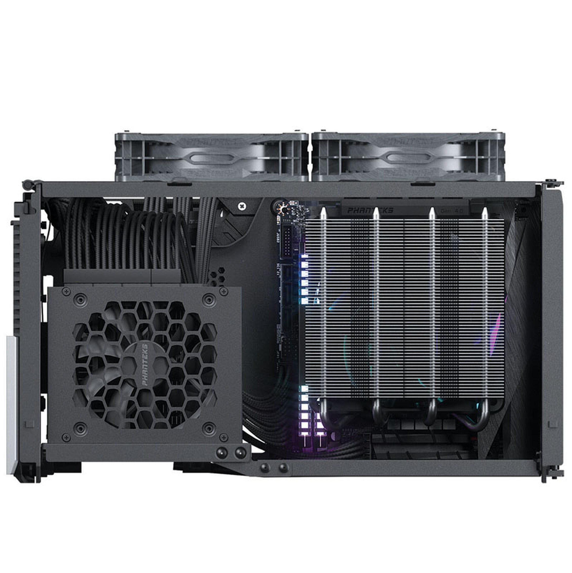 Obudowa Phanteks Evolv Shift XT ARGB ITX Tempered Glass Silver Obudowa Phanteks Evolv Shift XT ARGB ITX Tempered Glass Silver