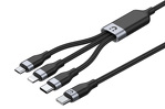 Miniatura zdjęcia: Przewód ładujący USB TYP-C 3 w 1