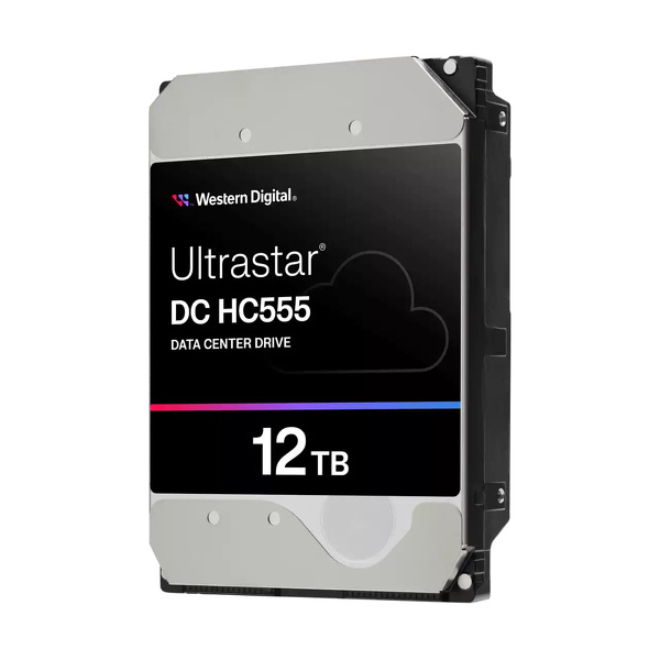 Zdjęcie produktu: Dysk WD Ultrastar DC HC555 WUH722012CL5204 12TB SAS III