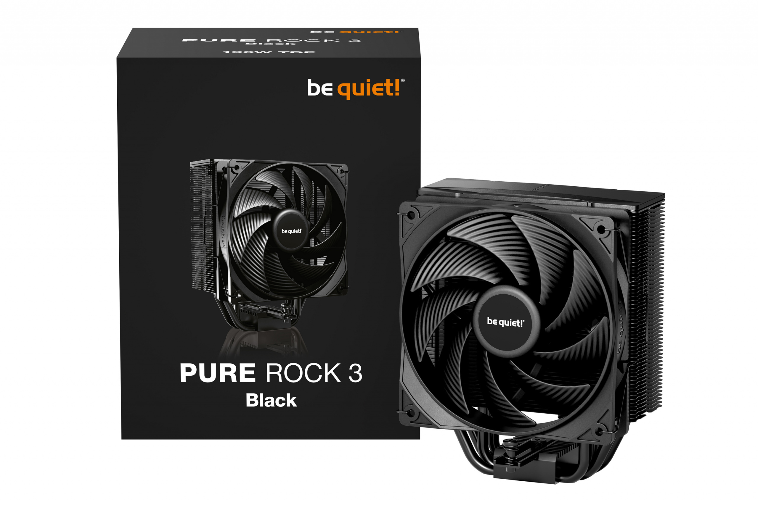 be quiet! Pure Rock 3 Black (BK039)