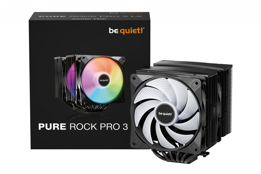 Zdjęcie produktu: be quiet! Pure Rock Pro 3 Black LX ARGB (BK043)