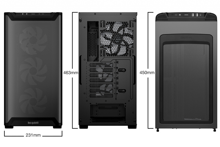 Zdjęcie produktu: Obudowa do komputera be quiet! Pure Base 501 LX Black BGW78 Zdjęcie produktu: Obudowa do komputera be quiet! Pure Base 501 LX Black BGW78