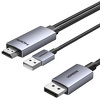 Miniatura zdjęcia: Kabel DisplayPort HDMI Ugreen HD169 4K 60Hz 2m (czarny)