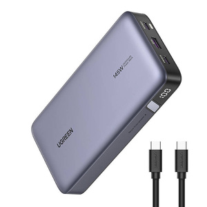 Miniatura produktu: Powerbank 25000mAh Ugreen PB205, USB + 2x USB-C, 145W PD (szary)