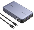 Powerbank 20000mAh Ugreen PB720, USB + 2x USB-C, 100W PD (szary)