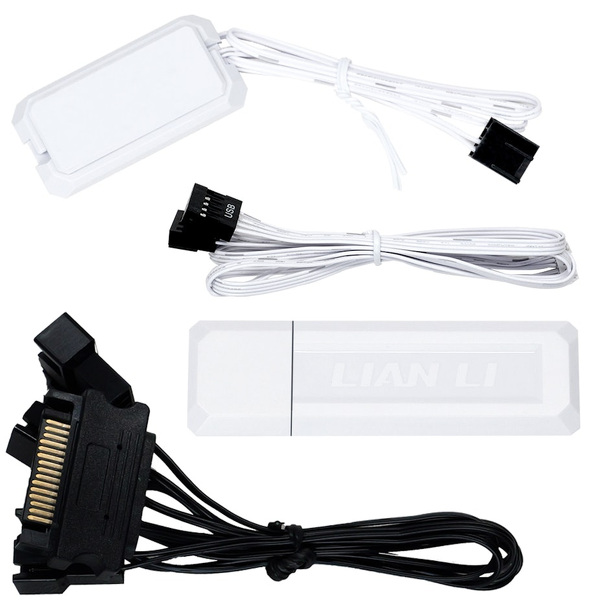 Zdjęcie produktu: Lian Li UNI FAN TL Wireless Reverse ARGB PWM 120mm WH 3szt.