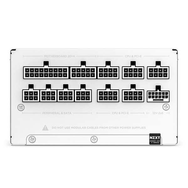 Zdjęcie produktu: Zasilacz NZXT C1000 1000W 80 Plus Gold ATX 3.1 Biały