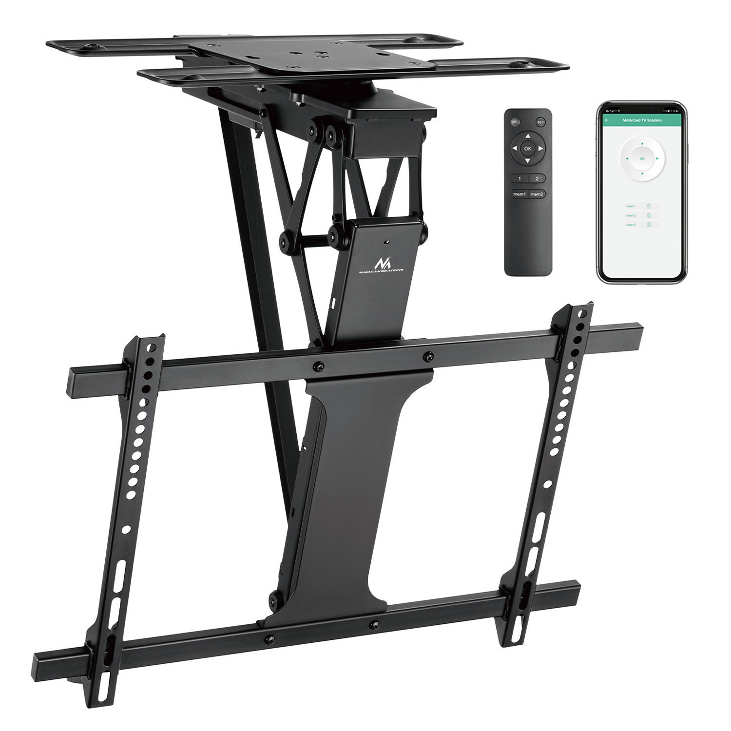 Elektryczny uchwyt sufitowy TV Maclean MC-490 TUYA 32