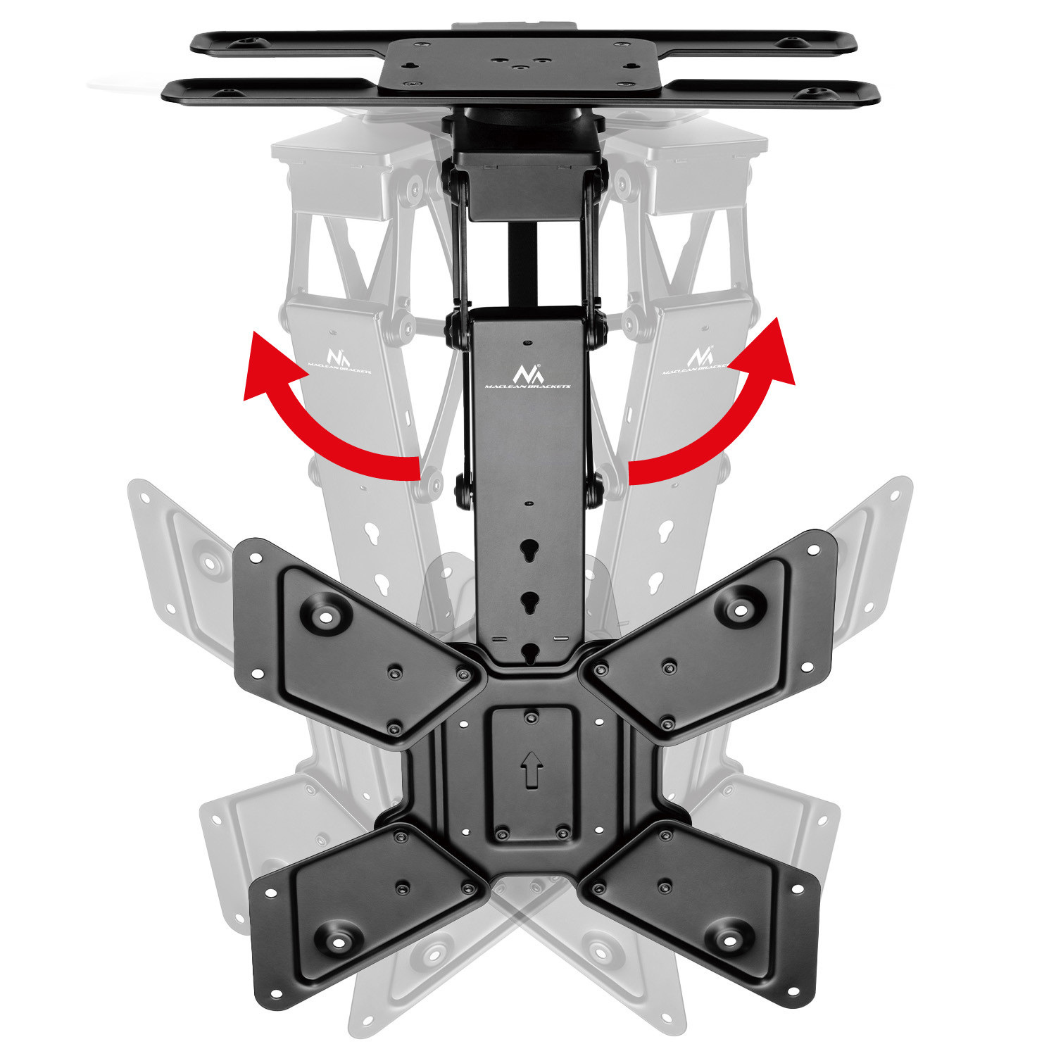 Uchwyt do TV elektryczny sufitowy Maclean 23-65