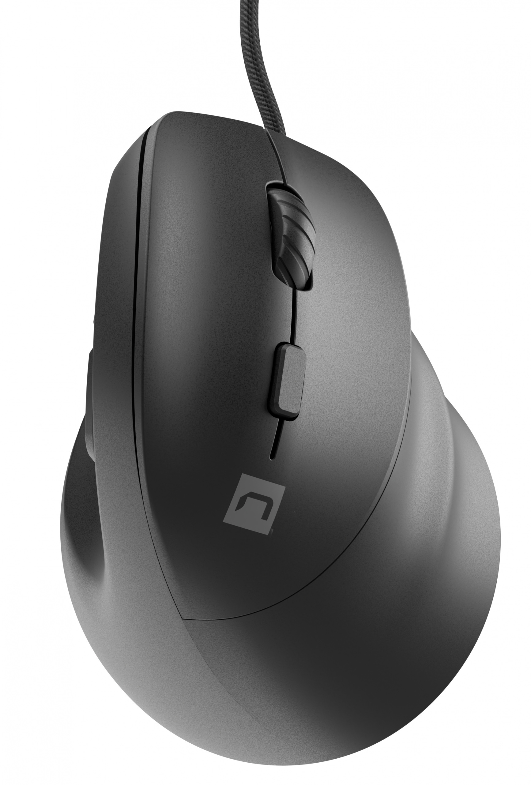 Mysz przewodowa wertykalna Natec Crake 2 PRO 12800DPI programowalna czarna (NMY-2272) Mysz przewodowa wertykalna Natec Crake 2 PRO 12800DPI programowalna czarna (NMY-2272)