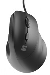 Mysz przewodowa wertykalna Natec Crake 2 PRO 12800DPI programowalna czarna (NMY-2272)