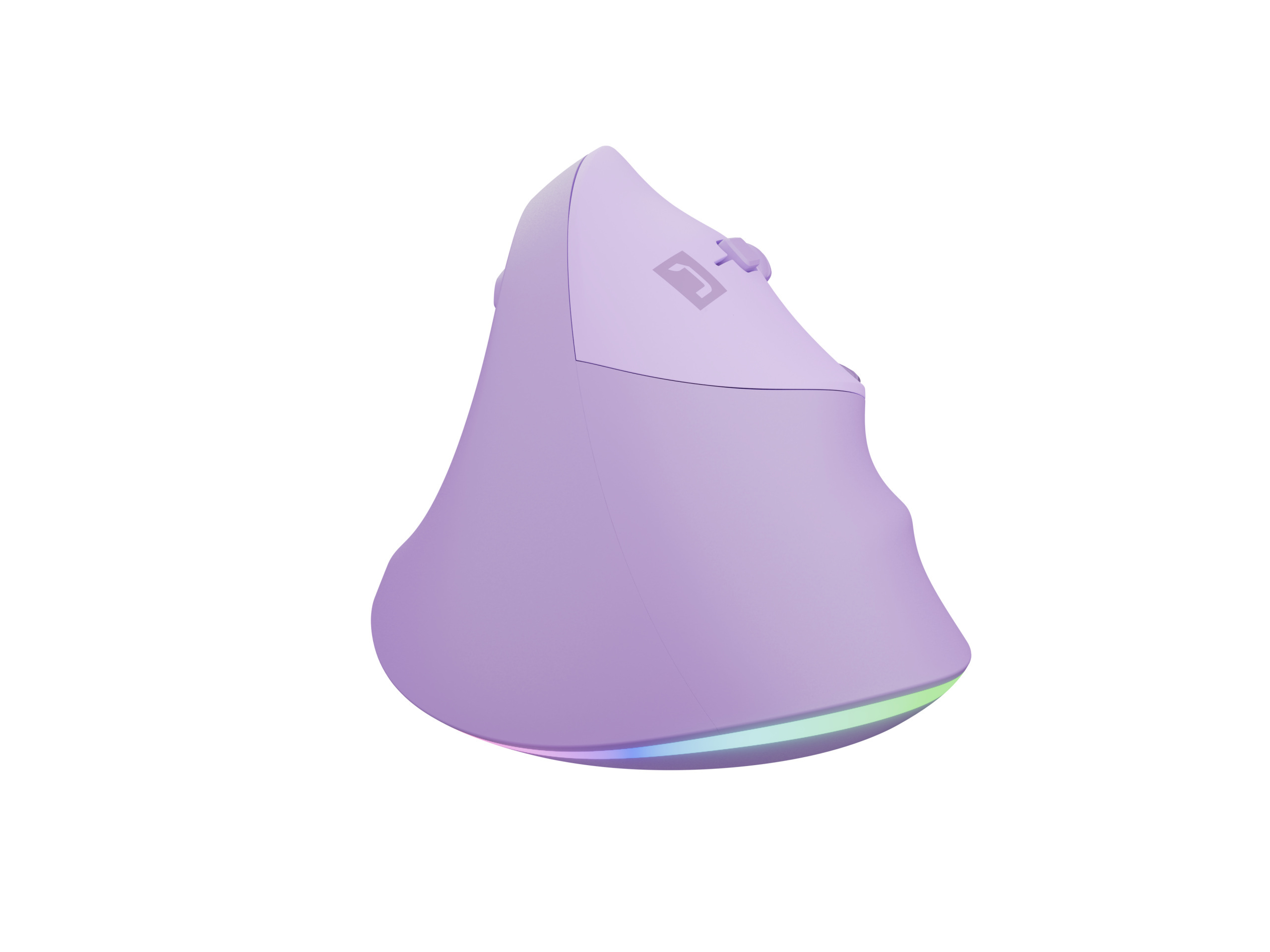 Mysz wertykalna Natec Crake 2 PRO 12800DPI lawendowa