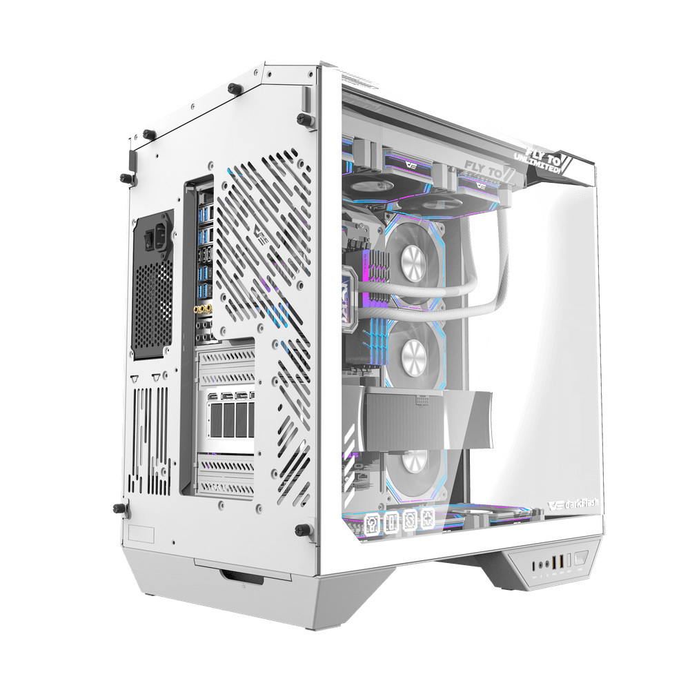 Obudowa komputerowa Darkflash DY470 (biała)