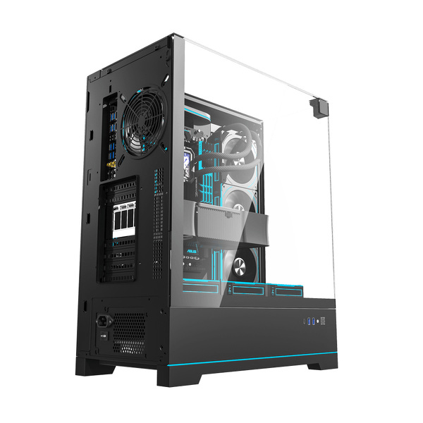 Zdjęcie produktu: Obudowa komputerowa Darkflash DY450L bez wentylatorów (czarna)