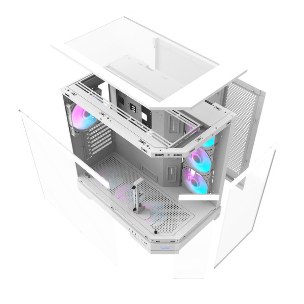 Zdjęcie produktu: Obudowa komputerowa Darkflash DQX90 (biała)