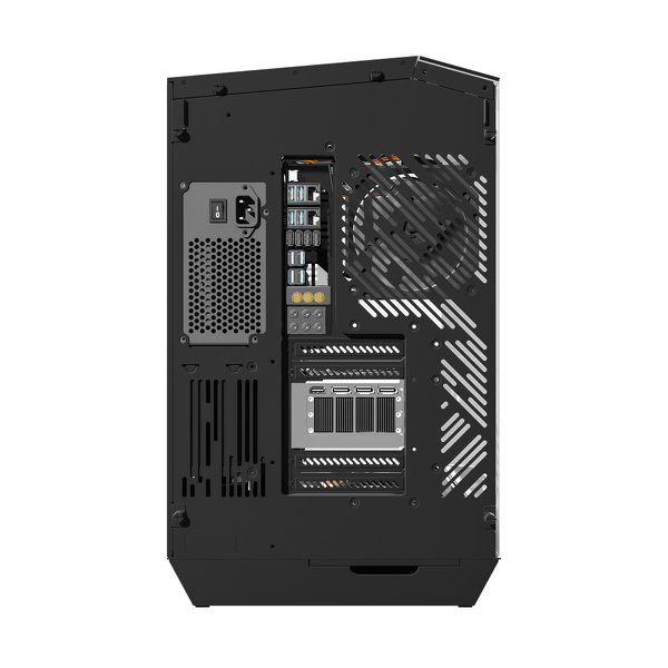 Zdjęcie produktu: Obudowa komputerowa Darkflash DY470 (czarna) + 4 wentylatory + uchwyt GPU
