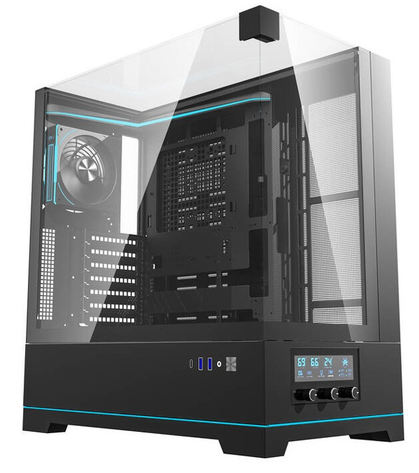 Zdjęcie produktu: Obudowa komputerowa Darkflash DY450 PRO (czarna) + 1 wentylator