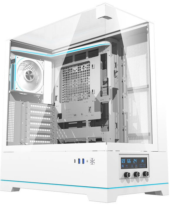 Zdjęcie produktu: Obudowa komputerowa Darkflash DY450 PRO (biała) + 1 wentylator Zdjęcie produktu: Obudowa komputerowa Darkflash DY450 PRO (biała) + 1 wentylator