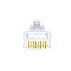 Miniatura zdjęcia: Wtyk sieciowy modularny Pass-Through RJ45 Cat. 7, 50szt. Unitek Miniatura zdjęcia: Wtyk sieciowy modularny Pass-Through RJ45 Cat. 7, 50szt. Unitek