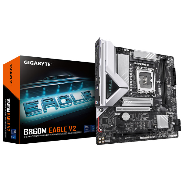 Zdjęcie produktu: Płyta główna Gigabyte B860M EAGLE V2 DDR5 LGA1851 Zdjęcie produktu: Płyta główna Gigabyte B860M EAGLE V2 DDR5 LGA1851