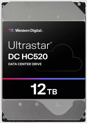Miniatura produktu: Dysk WD Ultrastar DC HC520 HUH721212ALE604 12TB sATA III 256MB