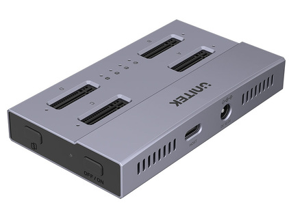 Miniatura produktu: Stacja dokująca/ klonująca M.2 SSD Unitek USB4 4-kieszeniowa