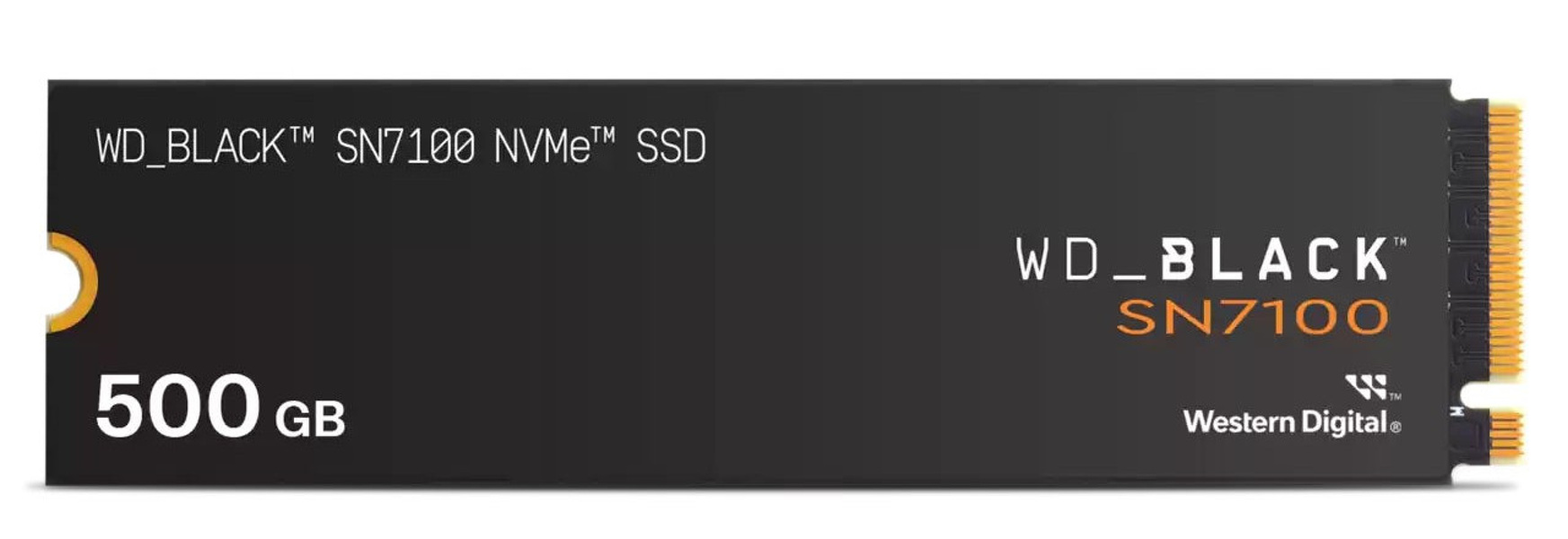 Zdjęcie produktu: Dysk WD Black SSD SN7100 500GB M.2 PCIe NVMe Gen4 WDS500G4X0E