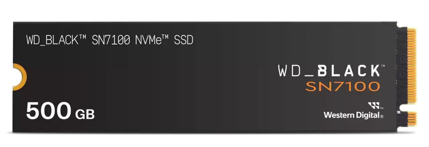 Miniatura produktu: Dysk Sandisk WD Black SSD SN7100 500GB M.2 PCIe NVMe Gen4 WDS500G4X0E