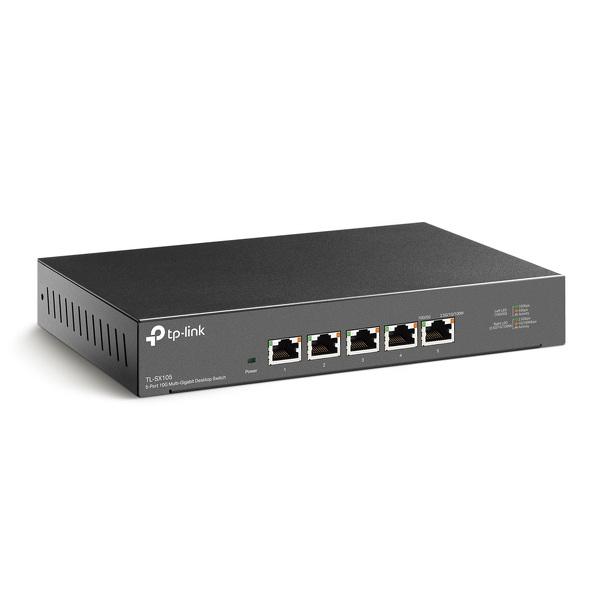 Zdjęcie produktu: TP-Link TL-SX105 Switch 5x10GE Zdjęcie produktu: TP-Link TL-SX105 Switch 5x10GE