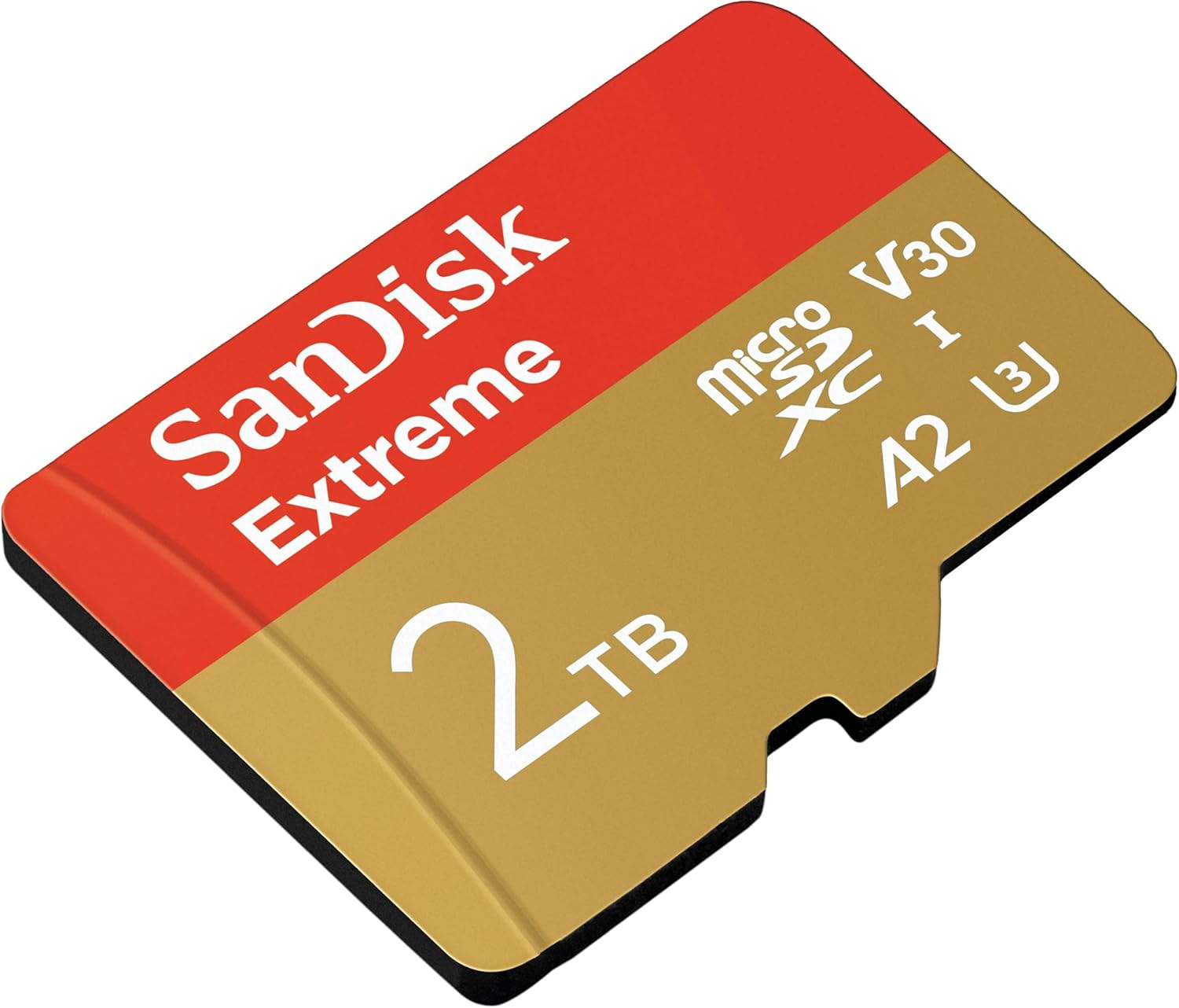 Karta SanDisk Extreme microSDXC 2TB 240/140 MB/s A2 C10 V30 UHS-I U3 (SDSQXAV-2T00-GN6MA)